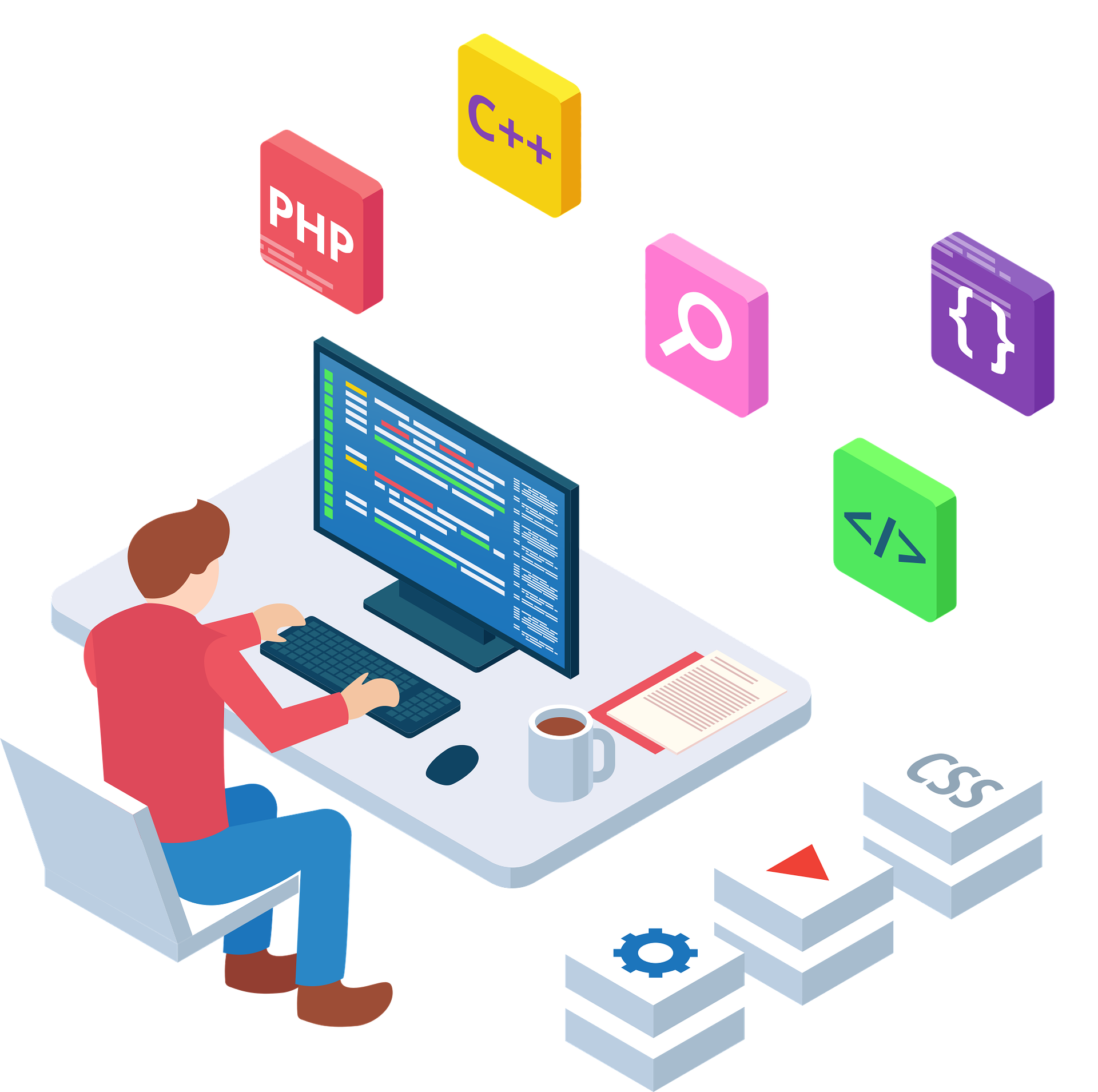 Development illustration
